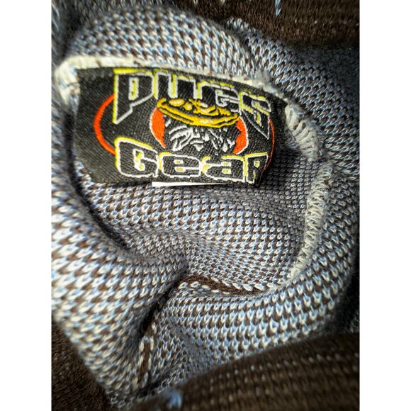 2-Pack PUGS Plaid Knit Visor Beanies Pink + Brown NWT + EUC - Picture 4 of 16